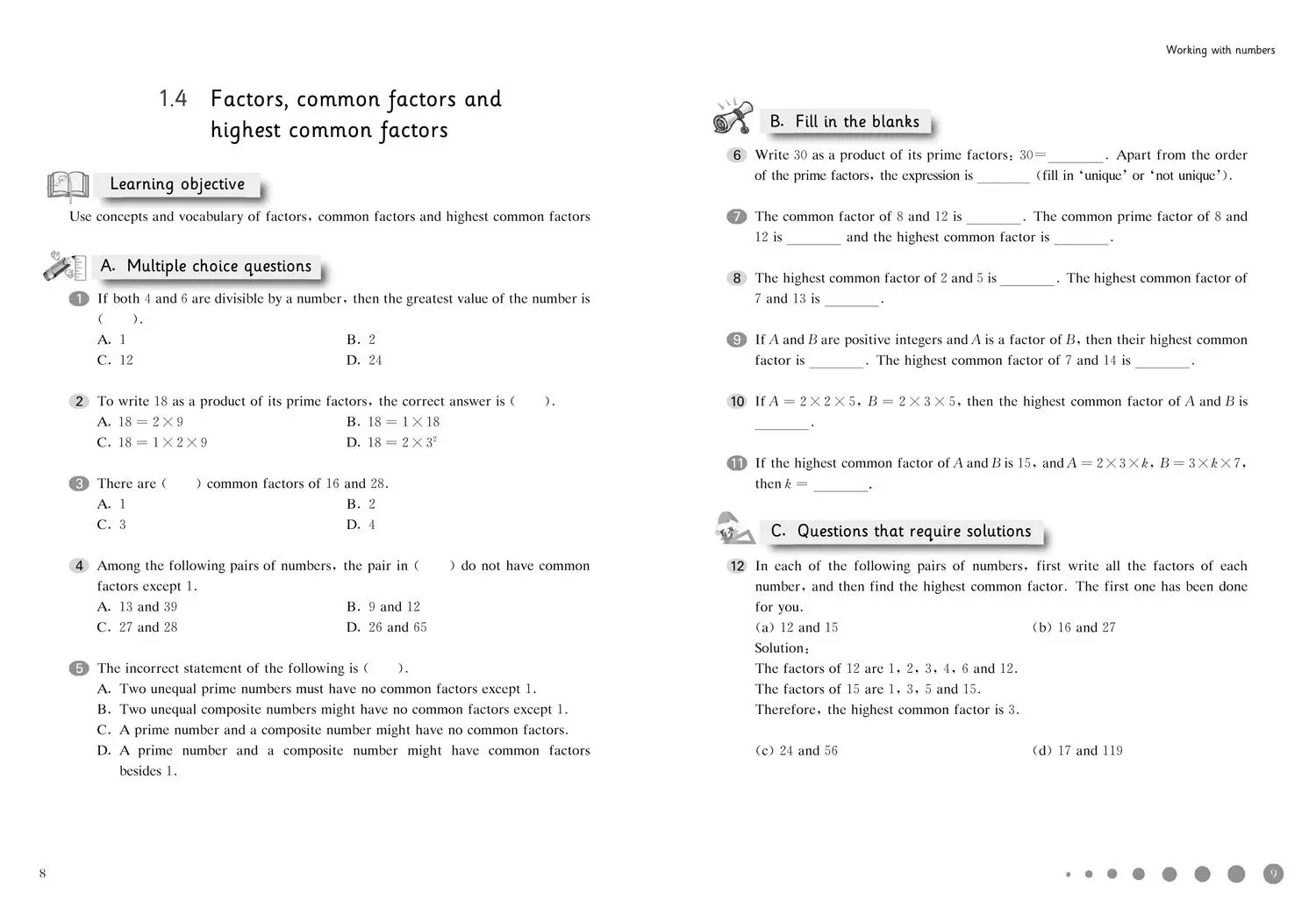 Bild: 9780008144685 | Practice Book Year 7 | For the English National Curriculum | Fan