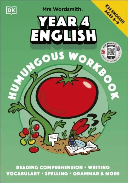 Cover: 9780241554685 | Mrs Wordsmith Year 4 English Humungous Workbook, Ages 8-9 (Key...