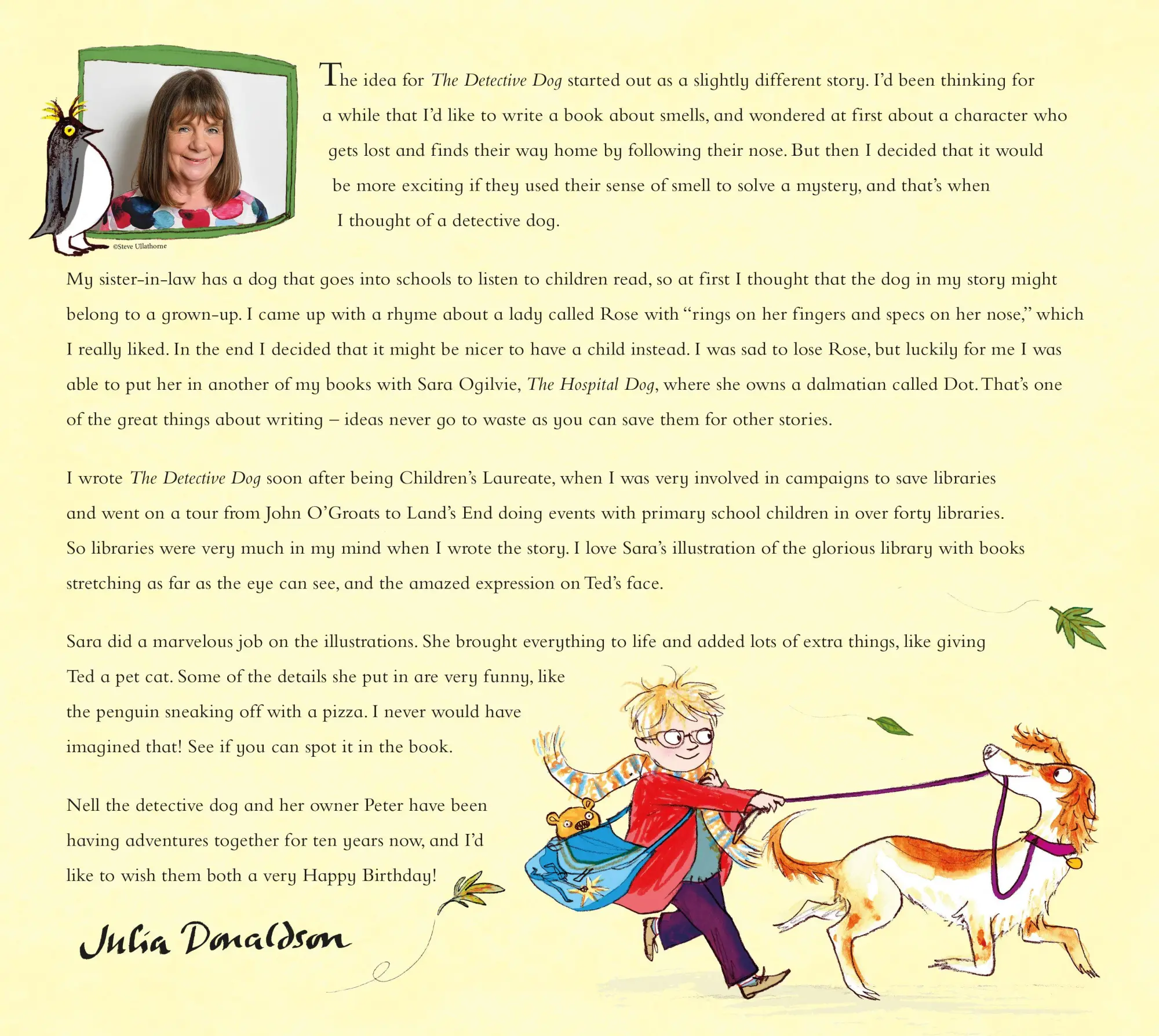 Bild: 9781035084685 | The Detective Dog 10th Anniversary Edition | Julia Donaldson | Buch