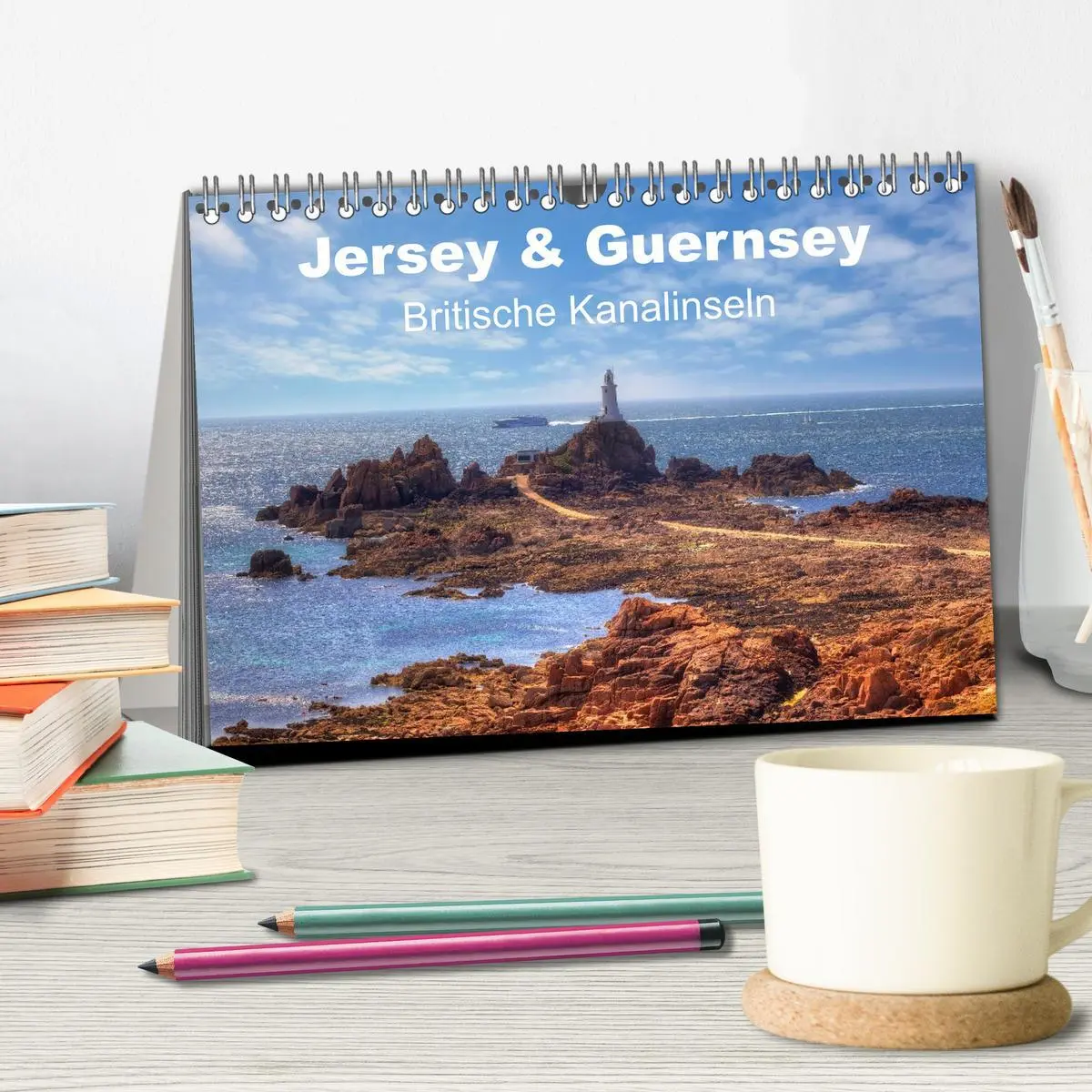 Bild: 9783516194685 | Jersey &amp; Guernsey - britische Kanalinseln (Tischkalender 2026 DIN...
