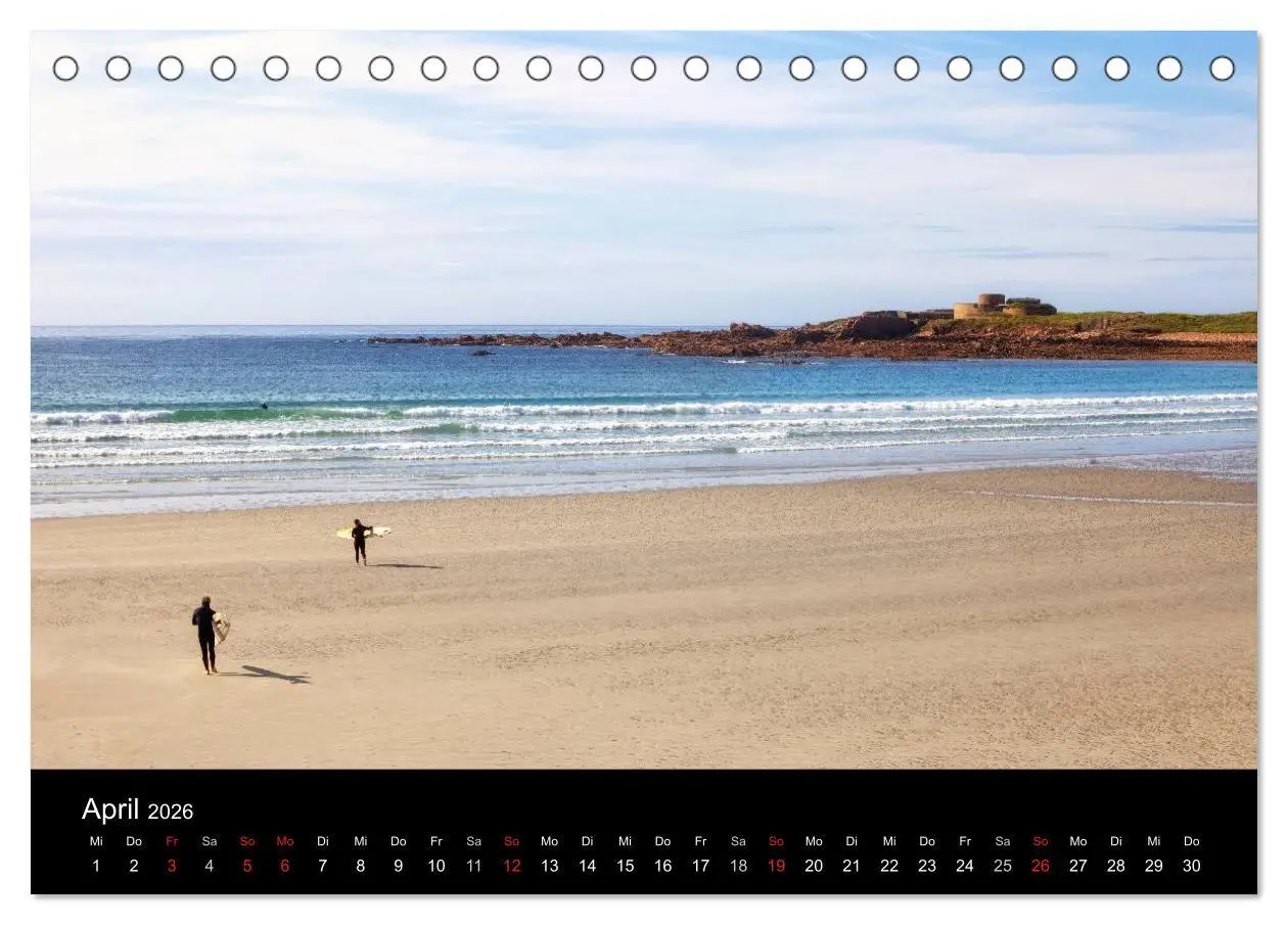 Bild: 9783516194685 | Jersey &amp; Guernsey - britische Kanalinseln (Tischkalender 2026 DIN...