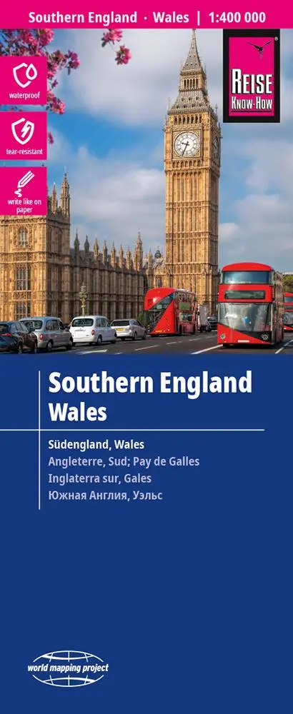 Cover: 9783831774685 | Reise Know-How Landkarte Südengland, Wales Southern England, Wales...