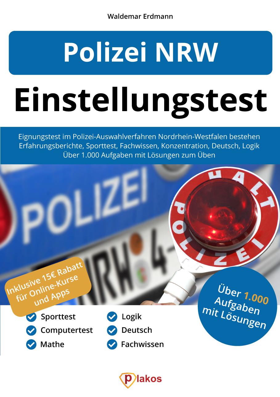 Cover: 9783948144685 | Einstellungstest Polizei NRW | Waldemar Erdmann | Taschenbuch | 303 S.