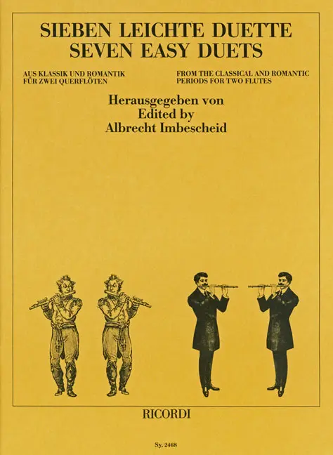 Cover: 9790204224685 | 7 leichte Duette aus Klassik und Romantik | Albrecht Imbescheid | Buch