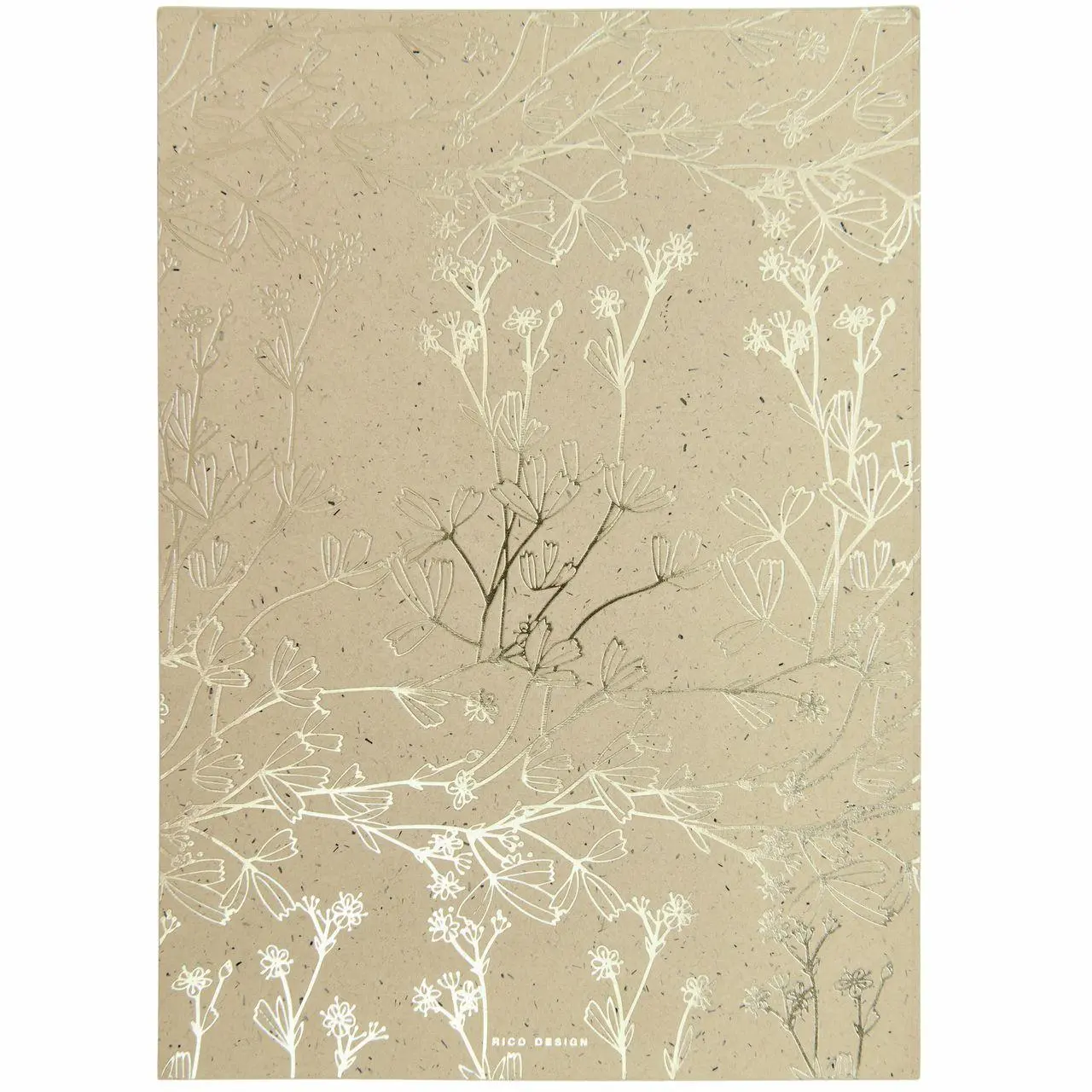 Notizblock L, In The Meadow, Cappuccino, 15 x 21 cm, FSC MIX