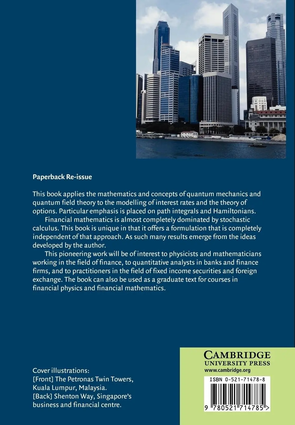 Rückseite: 9780521714785 | Quantum Finance | Belal E. Baaquie (u. a.) | Taschenbuch | Englisch