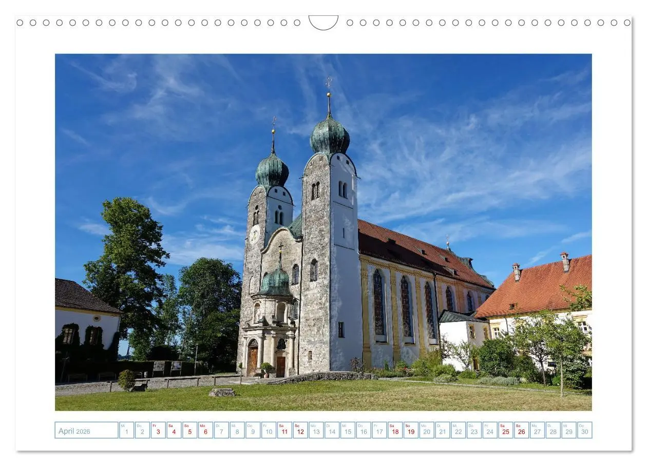 Bild: 9783457614785 | Chiemgau - Impressionen (Wandkalender 2026 DIN A3 quer), CALVENDO...