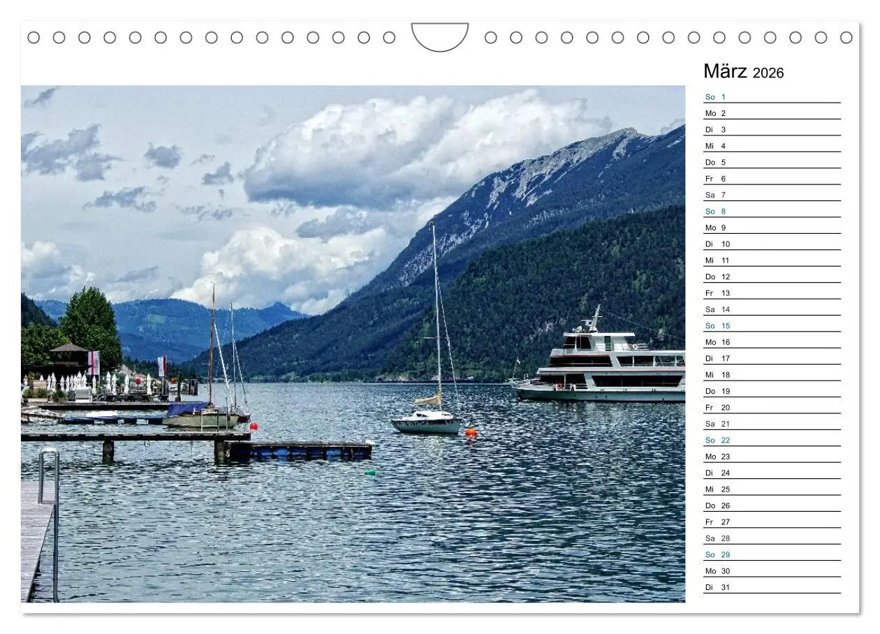 Bild: 9783516014785 | Pertisau am Achensee (Wandkalender 2026 DIN A4 quer), CALVENDO...