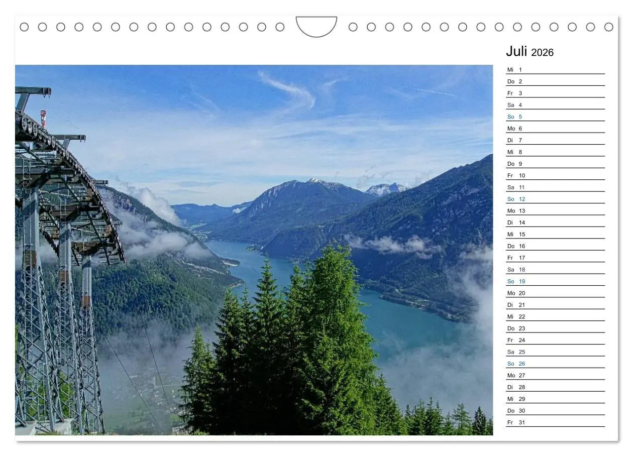 Bild: 9783516014785 | Pertisau am Achensee (Wandkalender 2026 DIN A4 quer), CALVENDO...