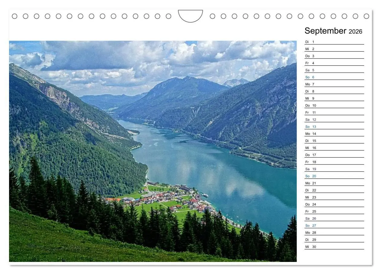 Bild: 9783516014785 | Pertisau am Achensee (Wandkalender 2026 DIN A4 quer), CALVENDO...