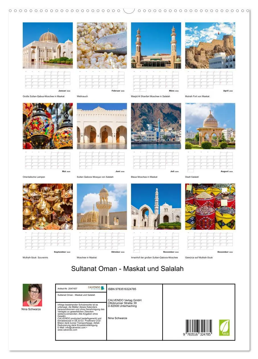 Bild: 9783516324785 | Sultanat Oman - Maskat und Salalah (hochwertiger Premium...