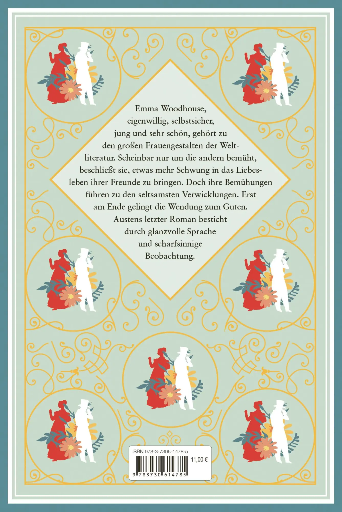 Bild: 9783730614785 | Jane Austen, Emma | Schmuckausgabe mit Goldprägung | Jane Austen