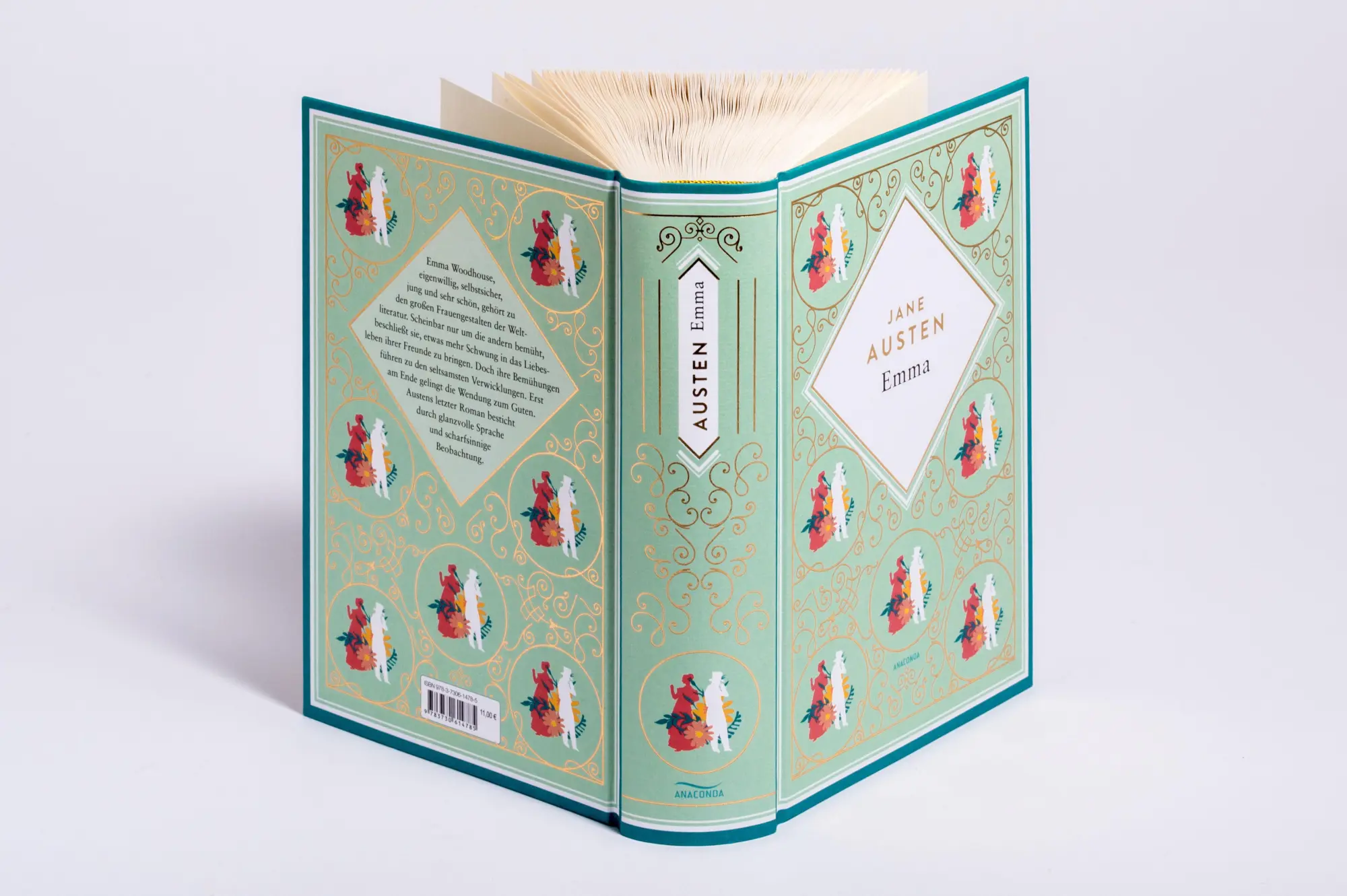 Bild: 9783730614785 | Jane Austen, Emma | Schmuckausgabe mit Goldprägung | Jane Austen
