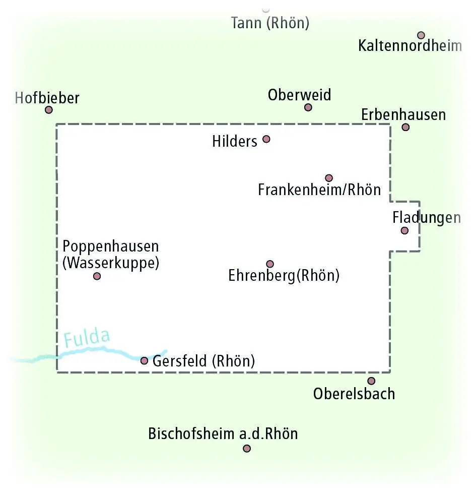 Bild: 9783747304785 | Rhön, Wasserkuppe / Rother Kuppe, Hilders - Gersfeld (Rhön) -...