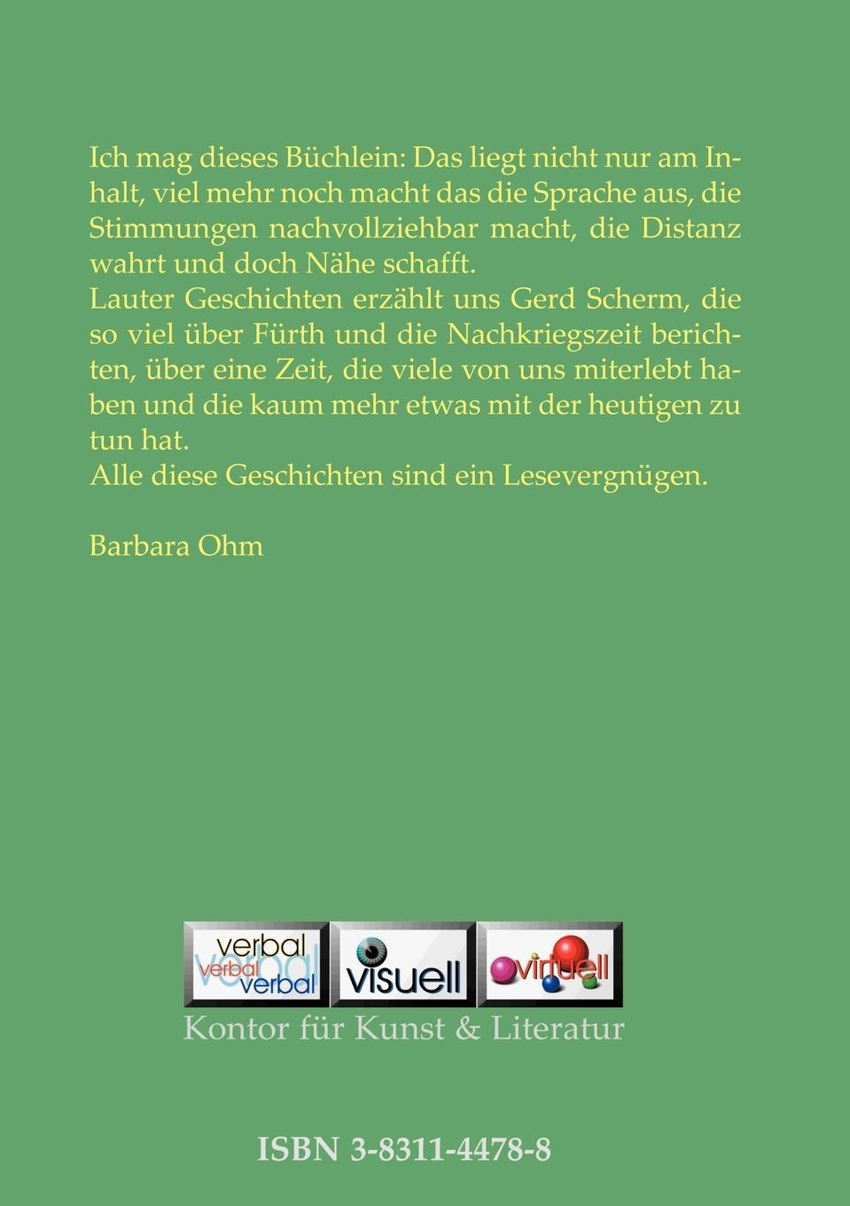 Rückseite: 9783831144785 | Hoffen kostet nichts | Erzählungen | Gerd Scherm | Taschenbuch | 2003