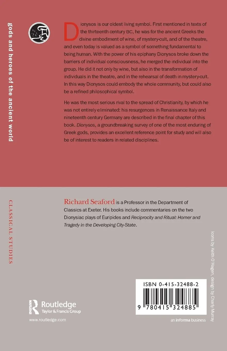 Rückseite: 9780415324885 | Dionysos | Richard Seaford | Taschenbuch | Einband - flex.(Paperback)