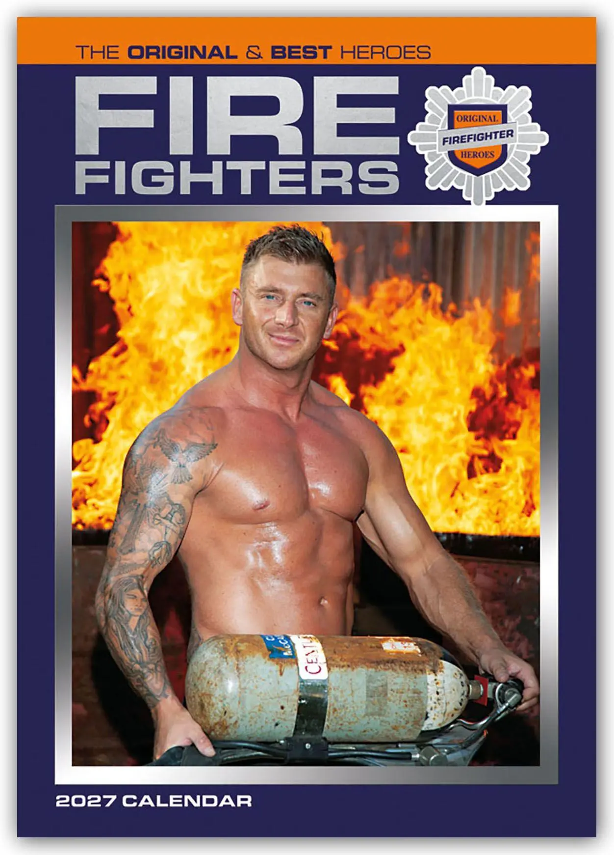Cover: 9781529864885 | Fire Fighters - Feuerwehrmänner 2027 - A3-Posterkalender | Carousel
