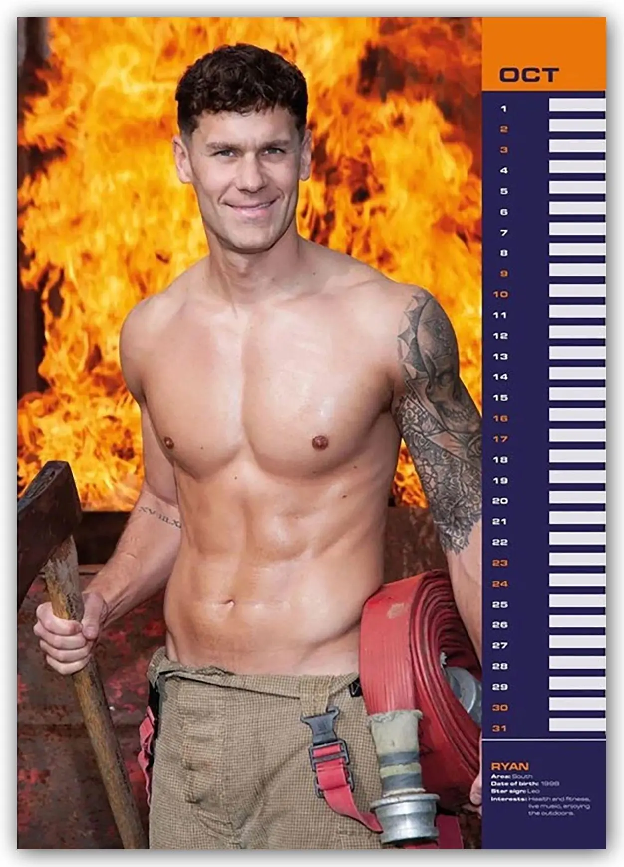 Bild: 9781529864885 | Fire Fighters - Feuerwehrmänner 2027 - A3-Posterkalender | Carousel