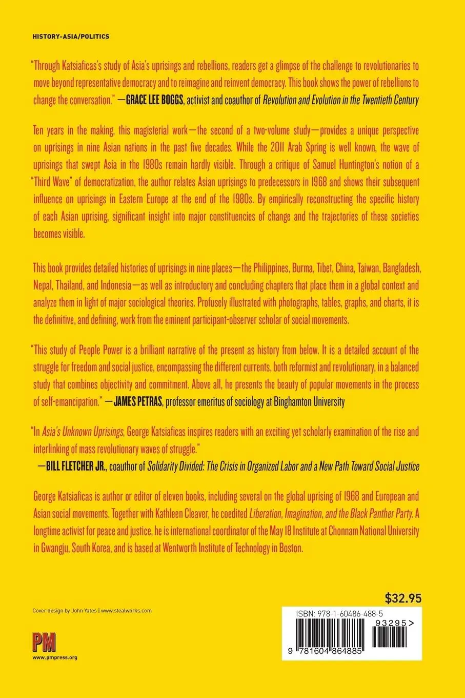 Rückseite: 9781604864885 | Asia's Unknown Uprisings Volume 2 | George Katsiaficas | Taschenbuch