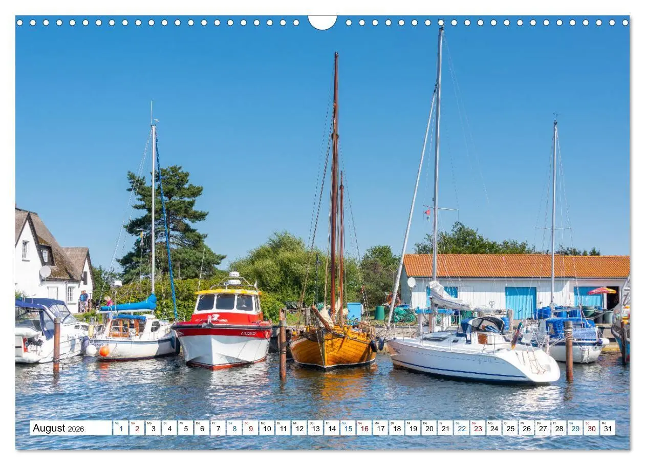 Bild: 9783457774885 | Schiff und Segel - HIDDENSEE (Wandkalender 2026 DIN A3 quer),...