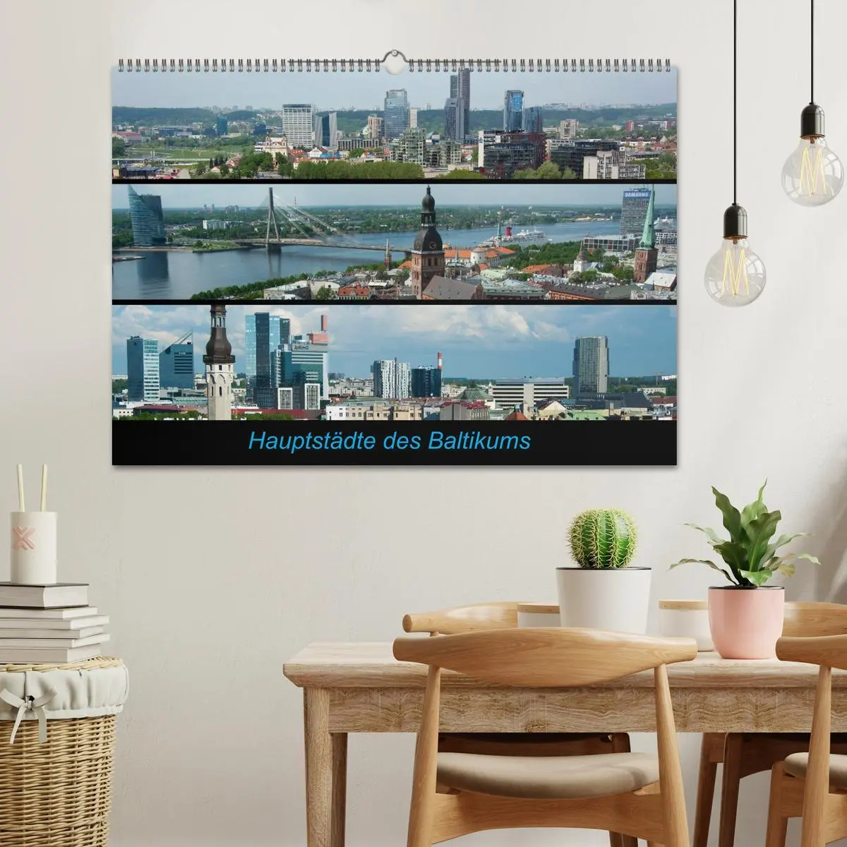 Bild: 9783516174885 | Hauptstädte des Baltikums (Wandkalender 2026 DIN A2 quer), CALVENDO...