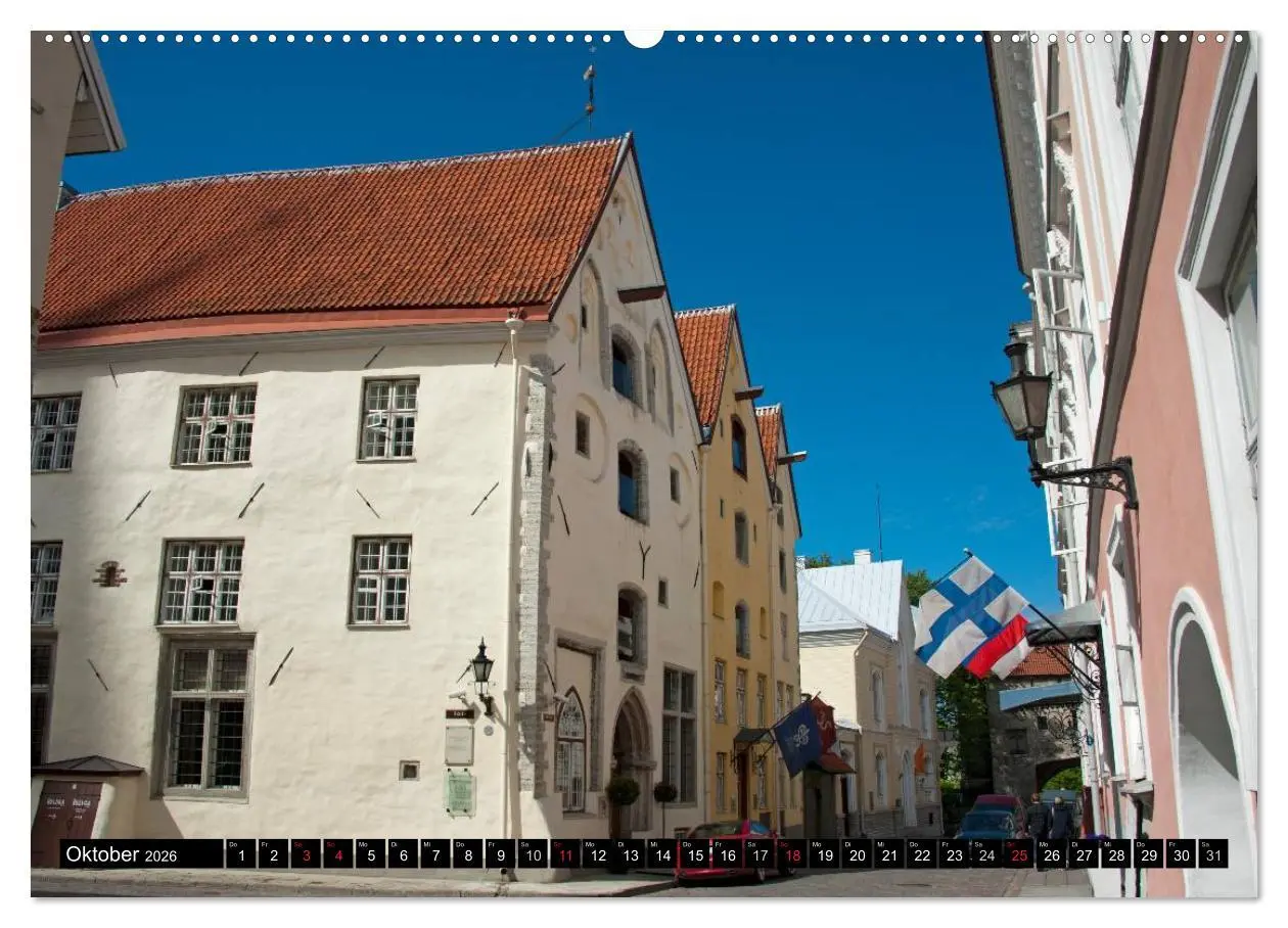 Bild: 9783516174885 | Hauptstädte des Baltikums (Wandkalender 2026 DIN A2 quer), CALVENDO...