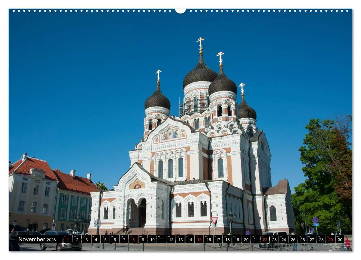 Bild: 9783516174885 | Hauptstädte des Baltikums (Wandkalender 2026 DIN A2 quer), CALVENDO...