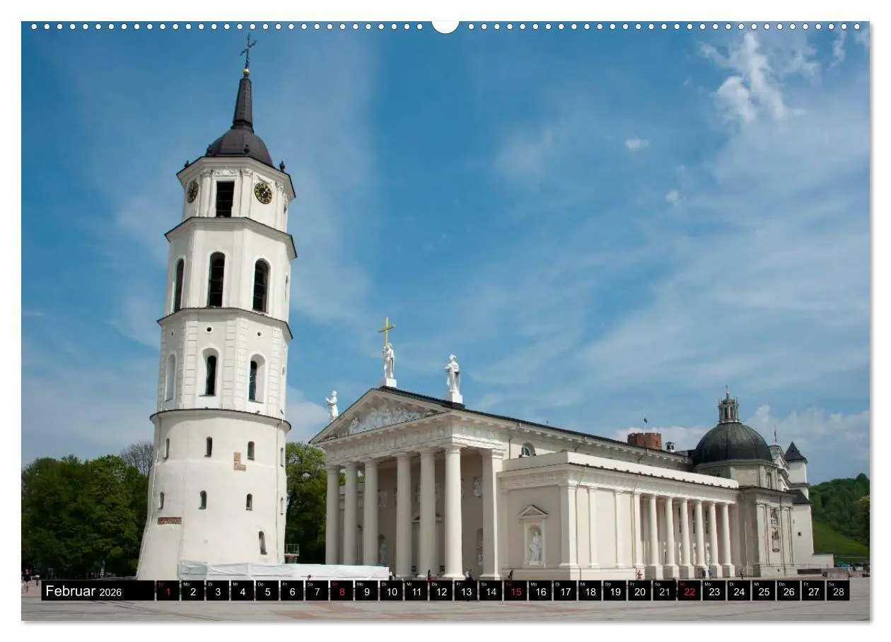 Bild: 9783516174885 | Hauptstädte des Baltikums (Wandkalender 2026 DIN A2 quer), CALVENDO...