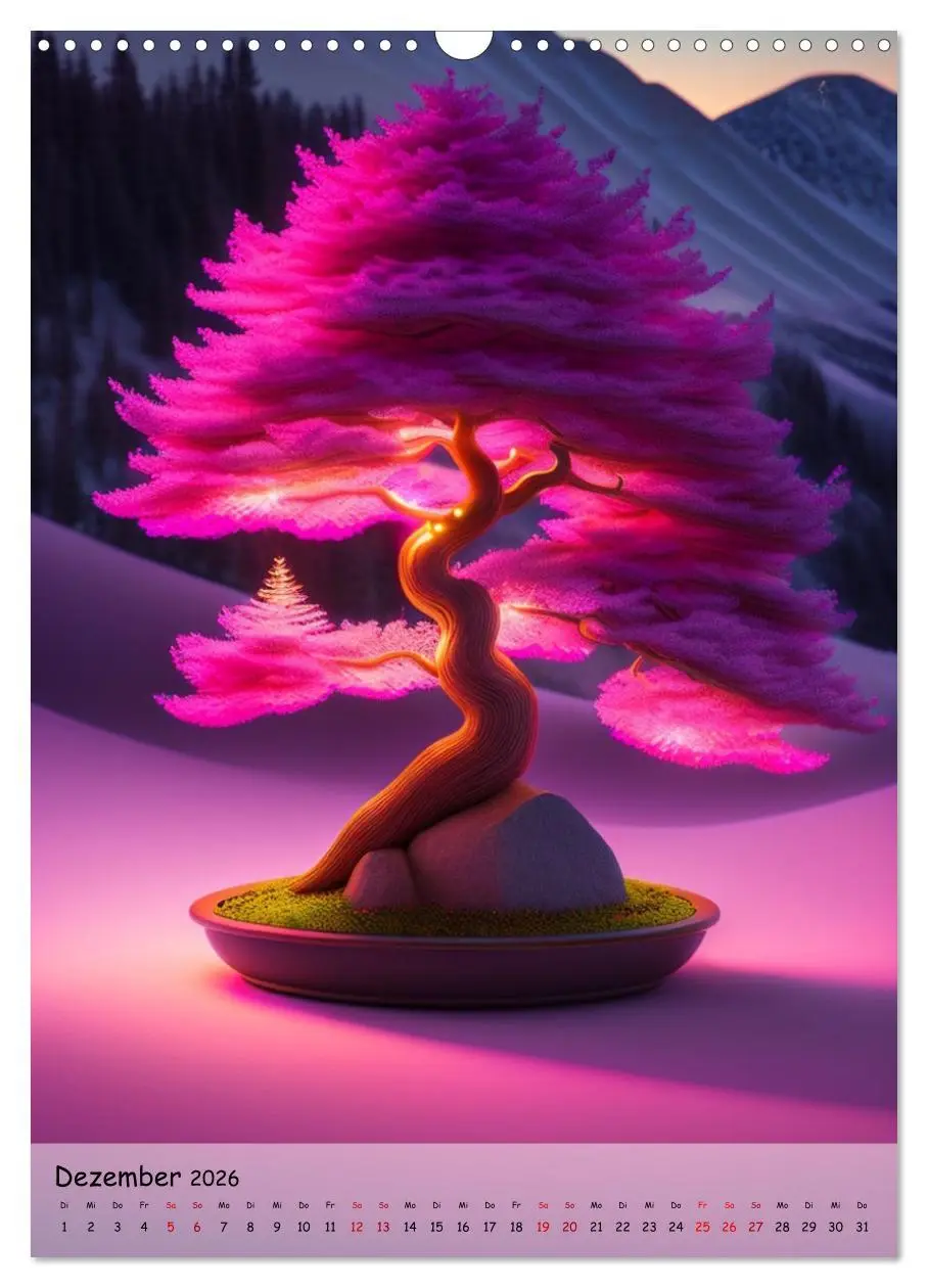 Bild: 9783516314885 | Bonsai Kunstwerke (Wandkalender 2026 DIN A3 hoch), CALVENDO...