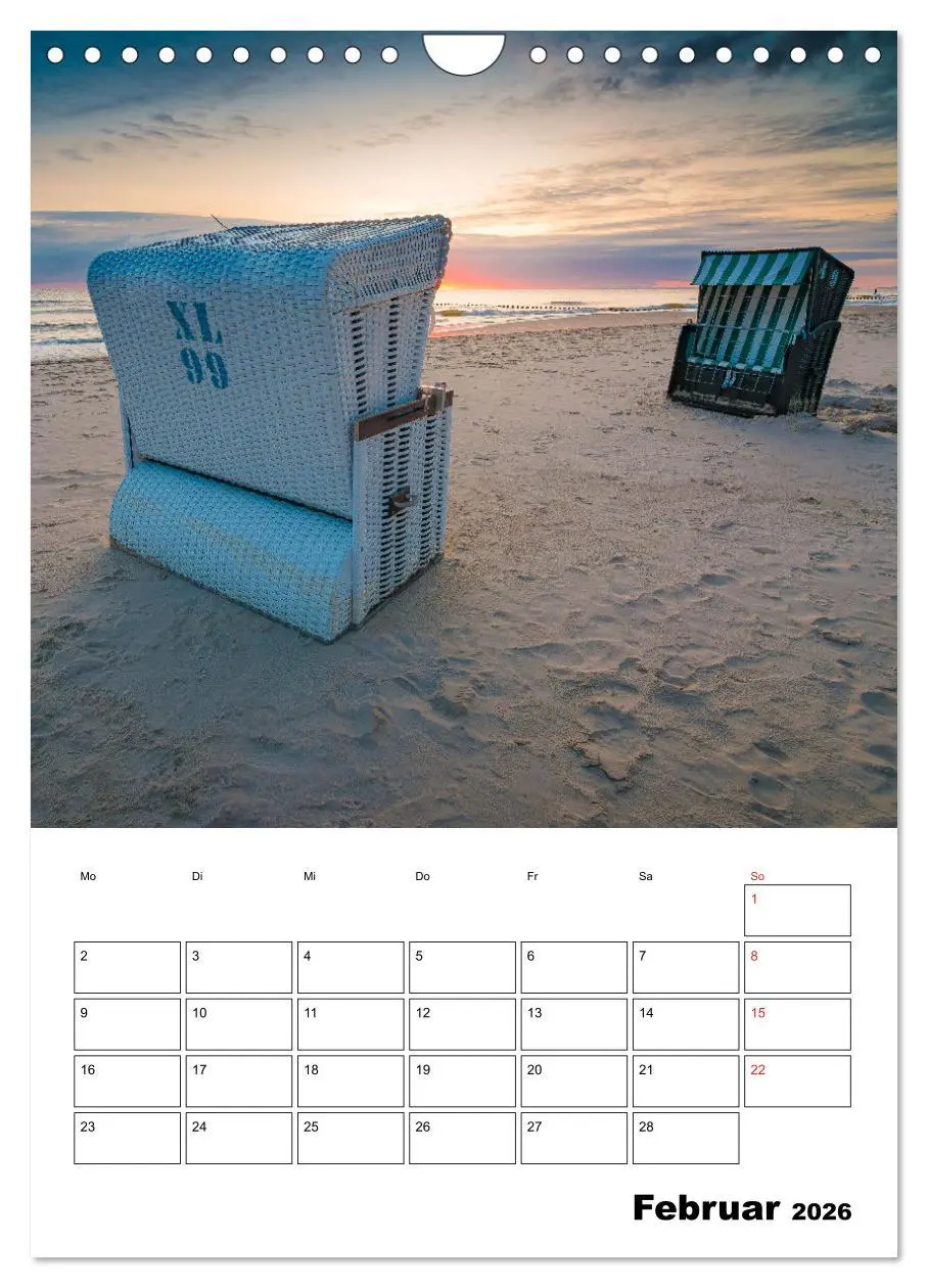 Bild: 9783516484885 | Usedom - Inseltraum im Norden (Wandkalender 2026 DIN A4 hoch),...