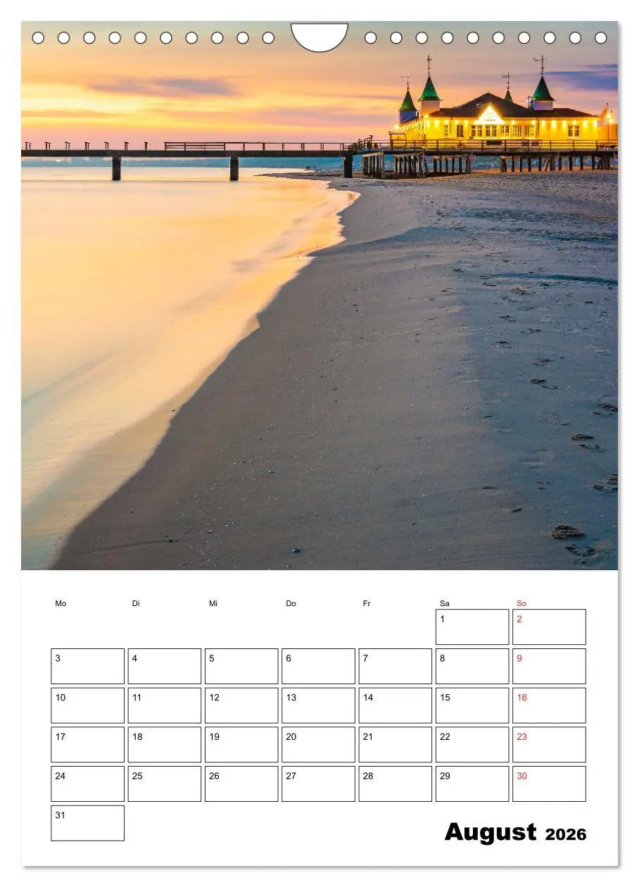 Bild: 9783516484885 | Usedom - Inseltraum im Norden (Wandkalender 2026 DIN A4 hoch),...