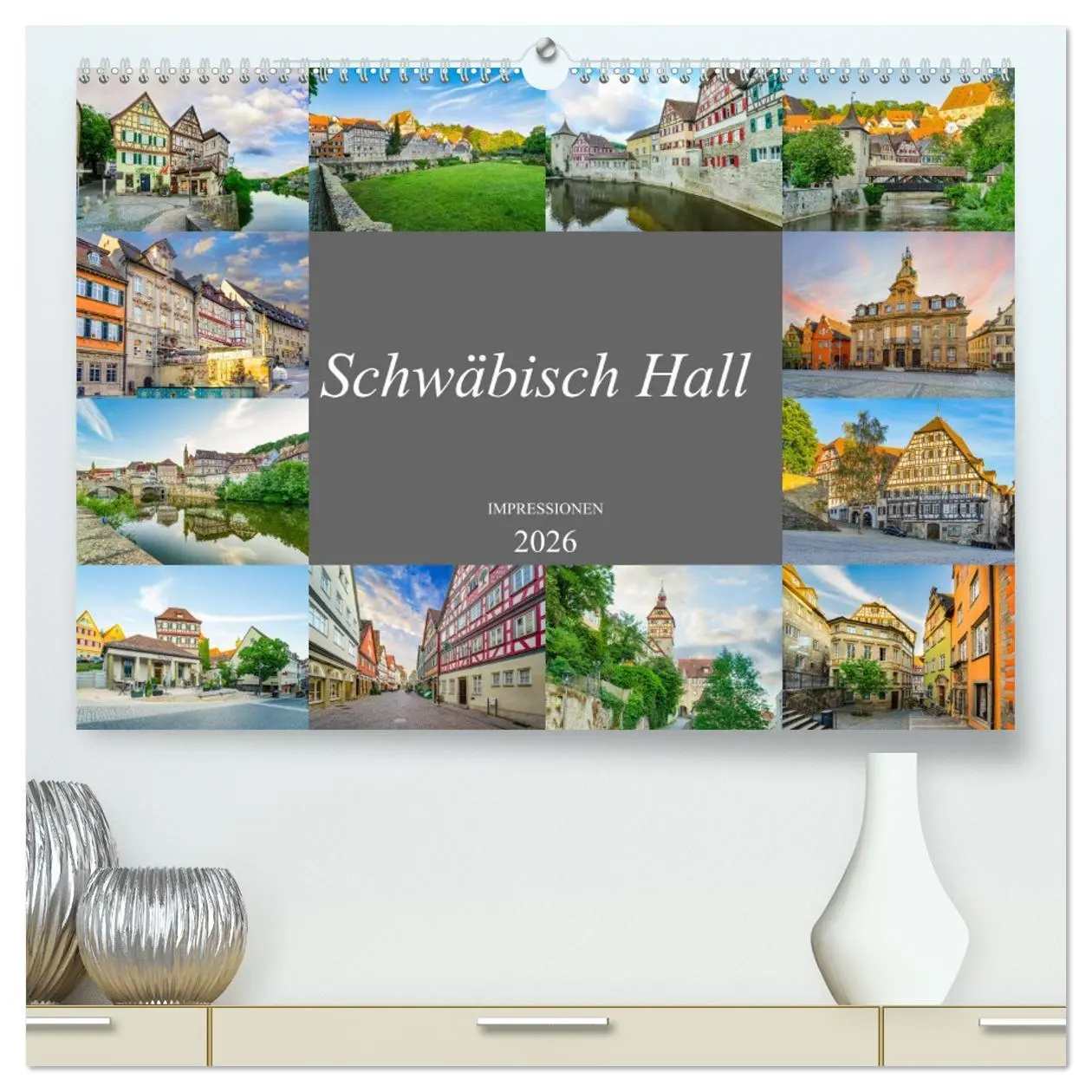 Cover: 9783457454985 | Schwäbisch Hall Impressionen (hochwertiger Premium Wandkalender...