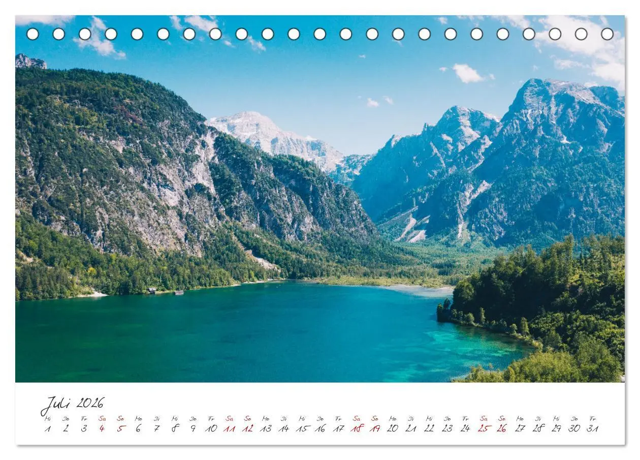 Bild: 9783457524985 | Österreich in atemberaubenden Bildern (Tischkalender 2026 DIN A5...