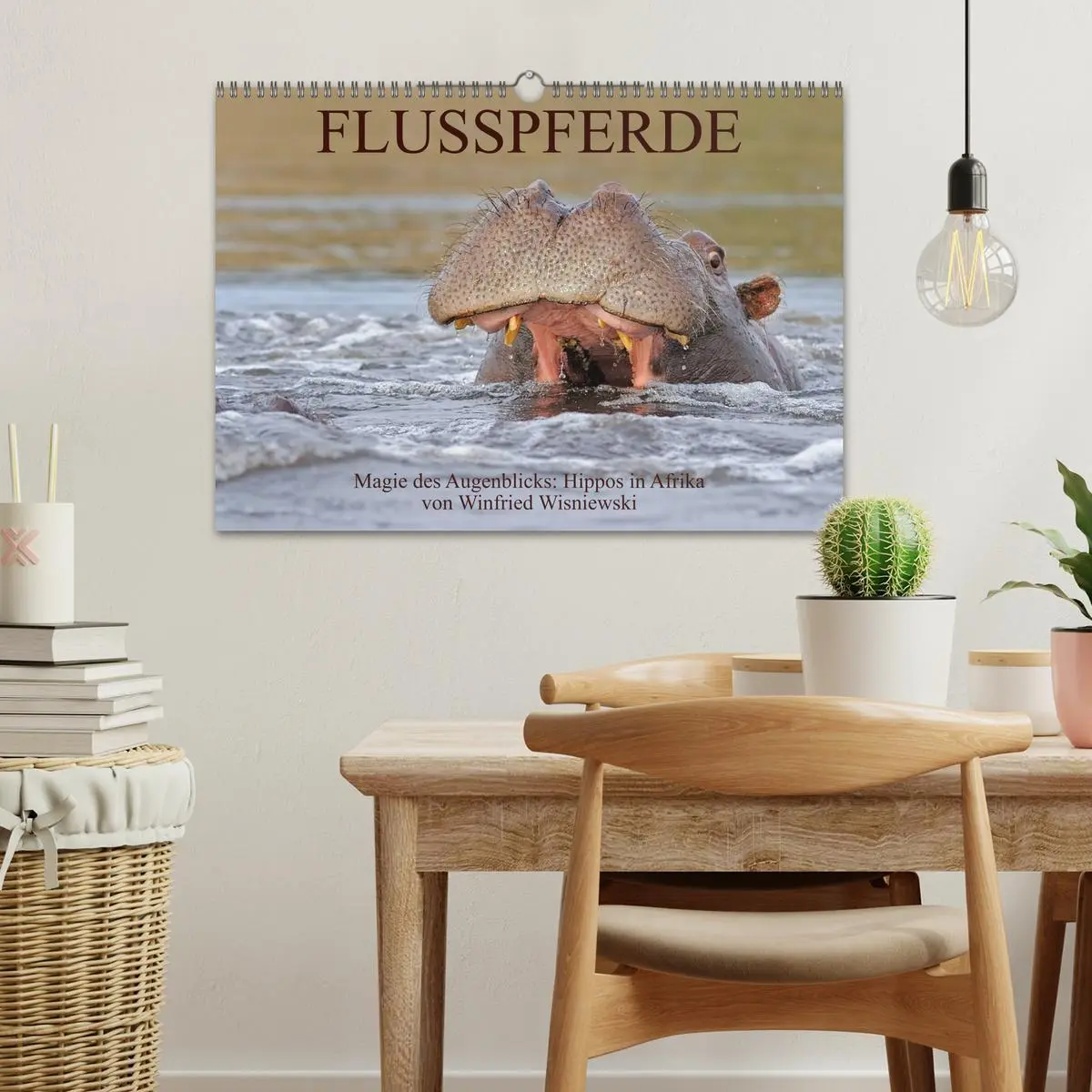 Bild: 9783516164985 | Flusspferde Magie des Augenblicks - Hippos in Afrika (Wandkalender...