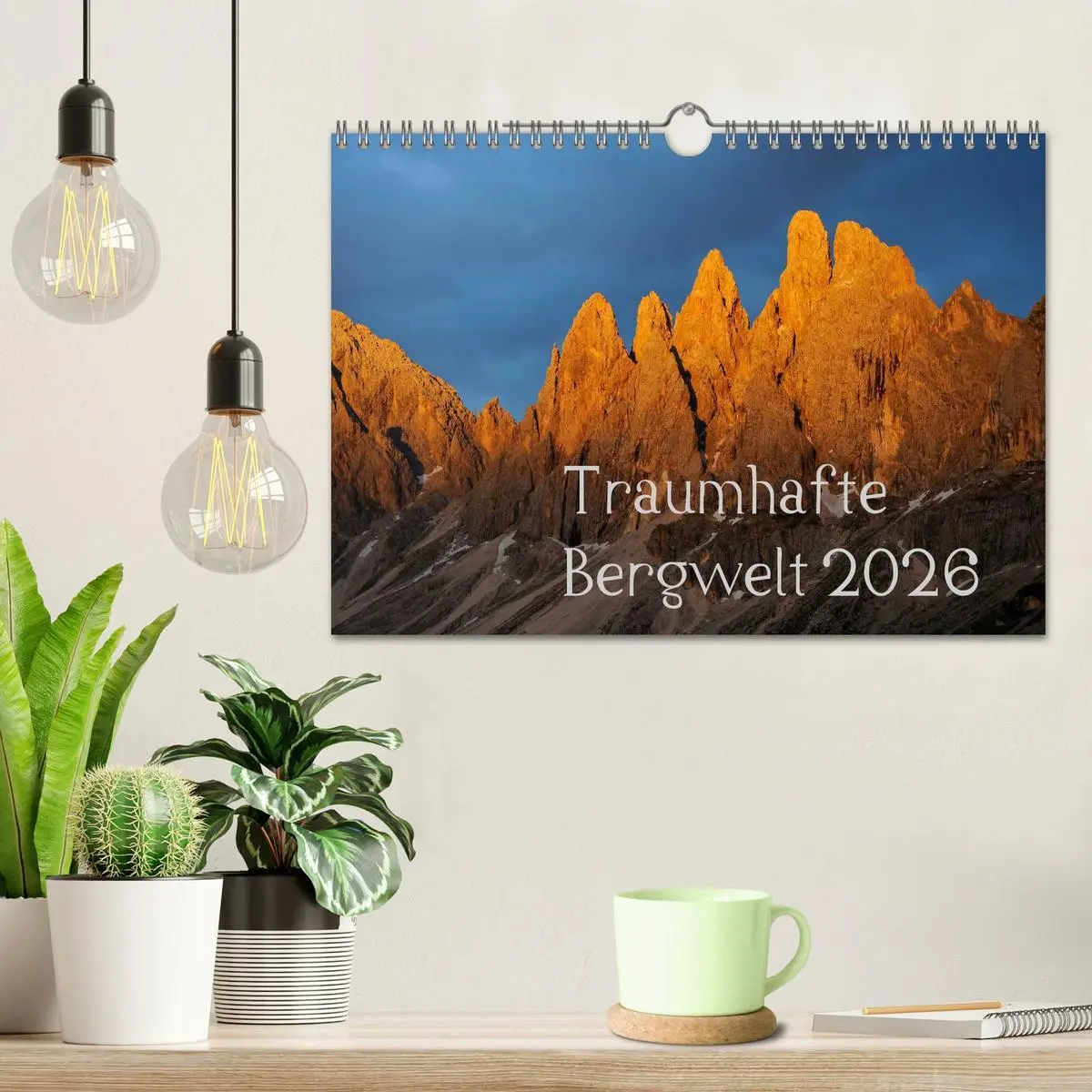 Bild: 9783516234985 | Traumhafte Bergwelt Kalender (Wandkalender 2026 DIN A4 quer),...
