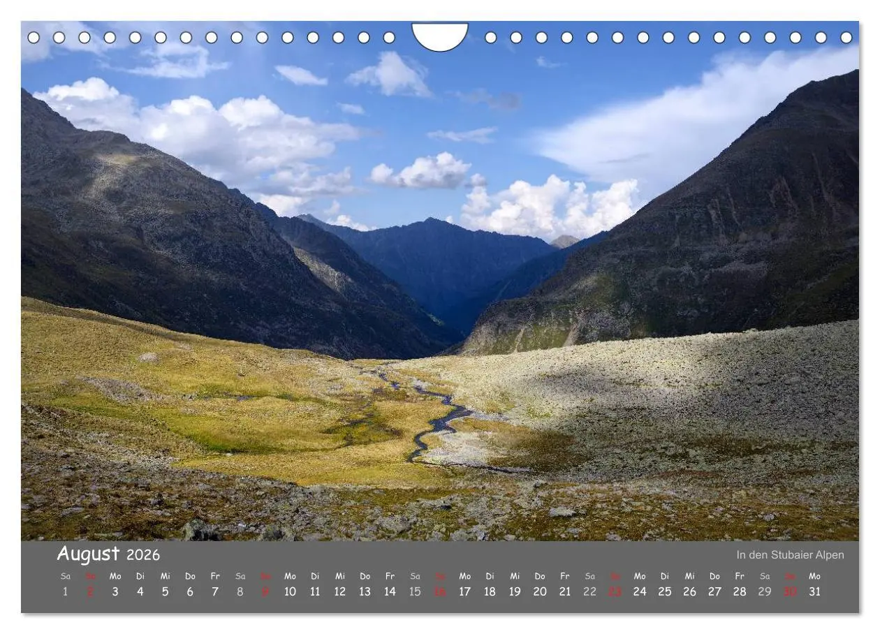 Bild: 9783516234985 | Traumhafte Bergwelt Kalender (Wandkalender 2026 DIN A4 quer),...