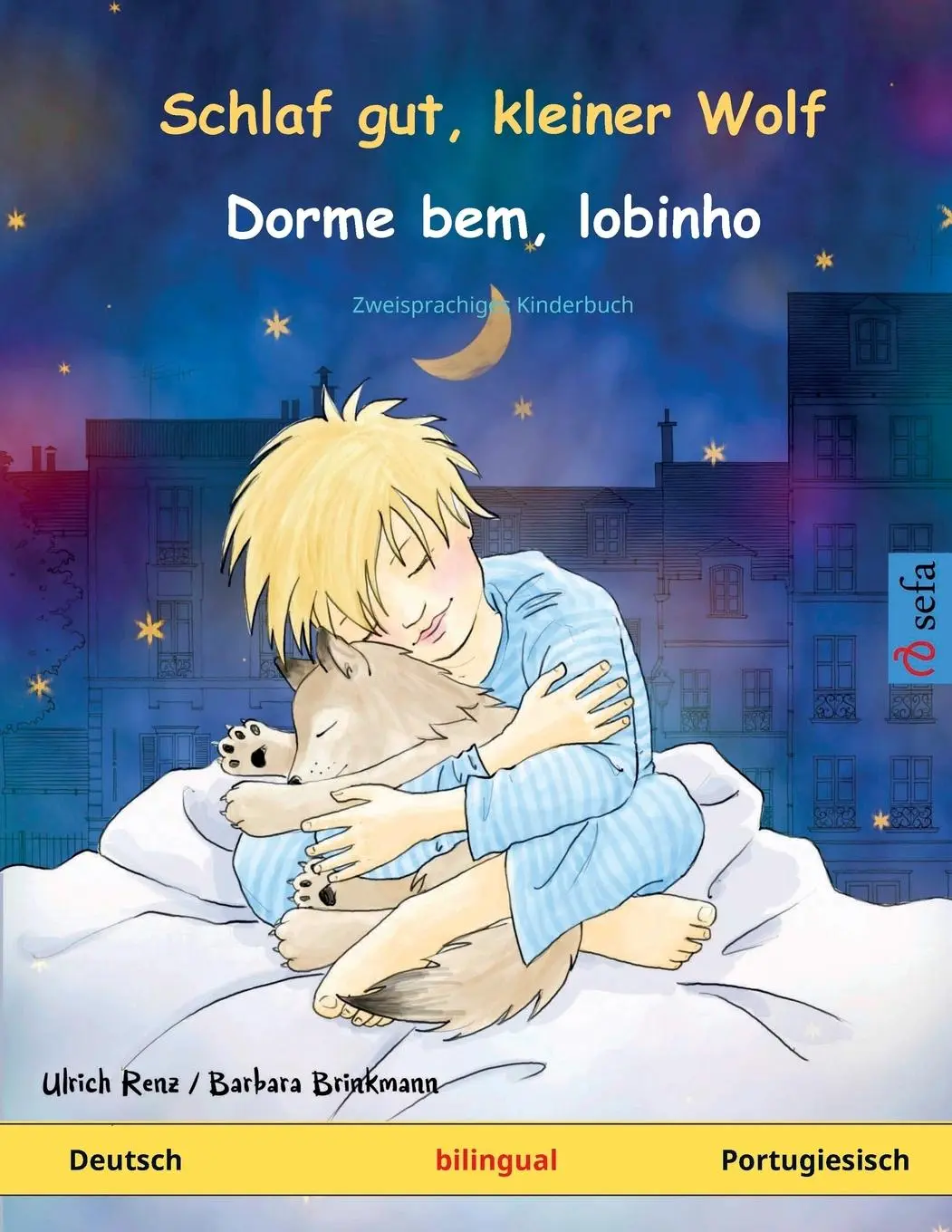 Cover: 9783739914985 | Schlaf gut, kleiner Wolf - Dorme bem, lobinho (Deutsch -...