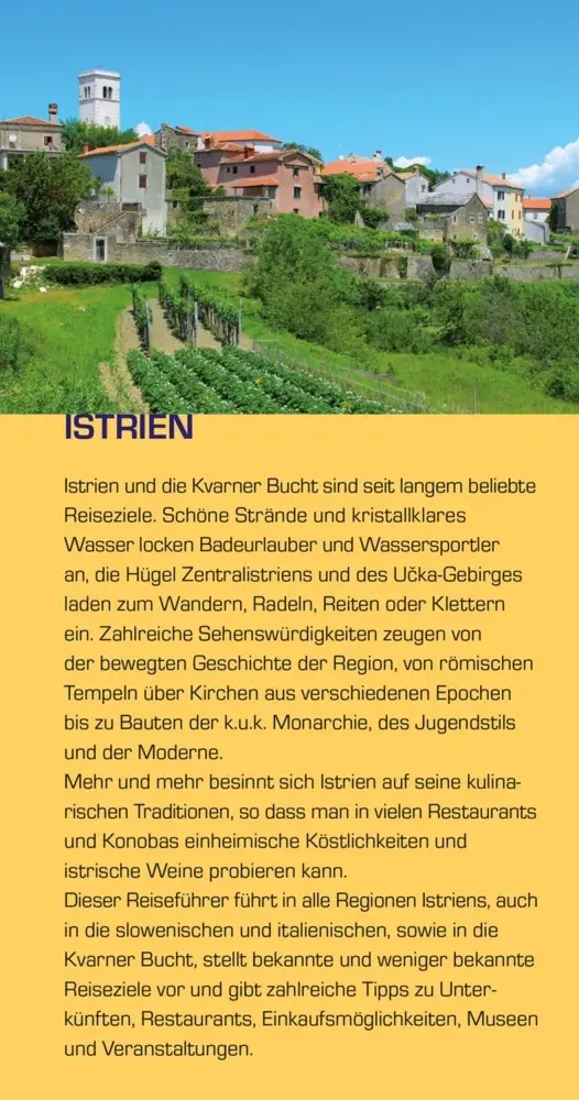 Bild: 9783897944985 | TRESCHER Reiseführer Istrien und Kvarner Bucht | Matthias Jacob | Buch