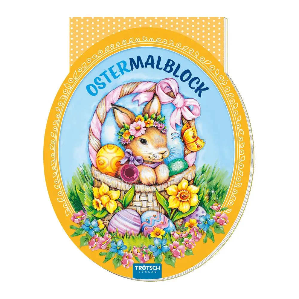 Cover: 9783988024985 | Trötsch Ostermalblock mit Glitzerstein | Trötsch Verlag GmbH &amp; Co. KG