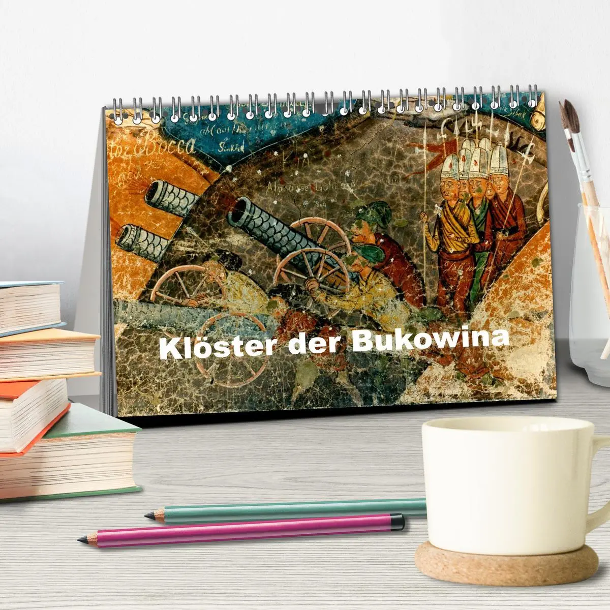 Bild: 9783516055085 | Klöster der Bukowina (Tischkalender 2026 DIN A5 quer), CALVENDO...