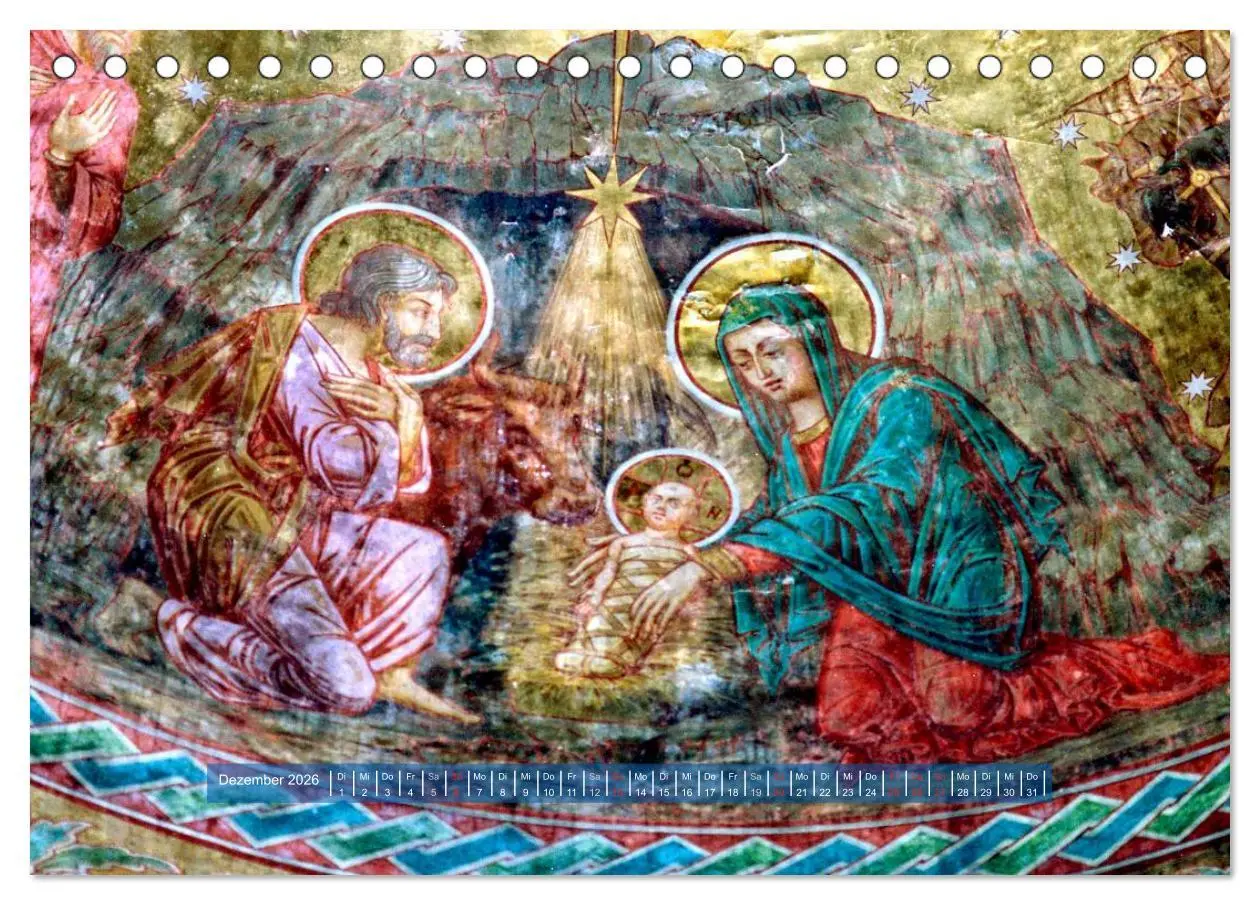Bild: 9783516055085 | Klöster der Bukowina (Tischkalender 2026 DIN A5 quer), CALVENDO...