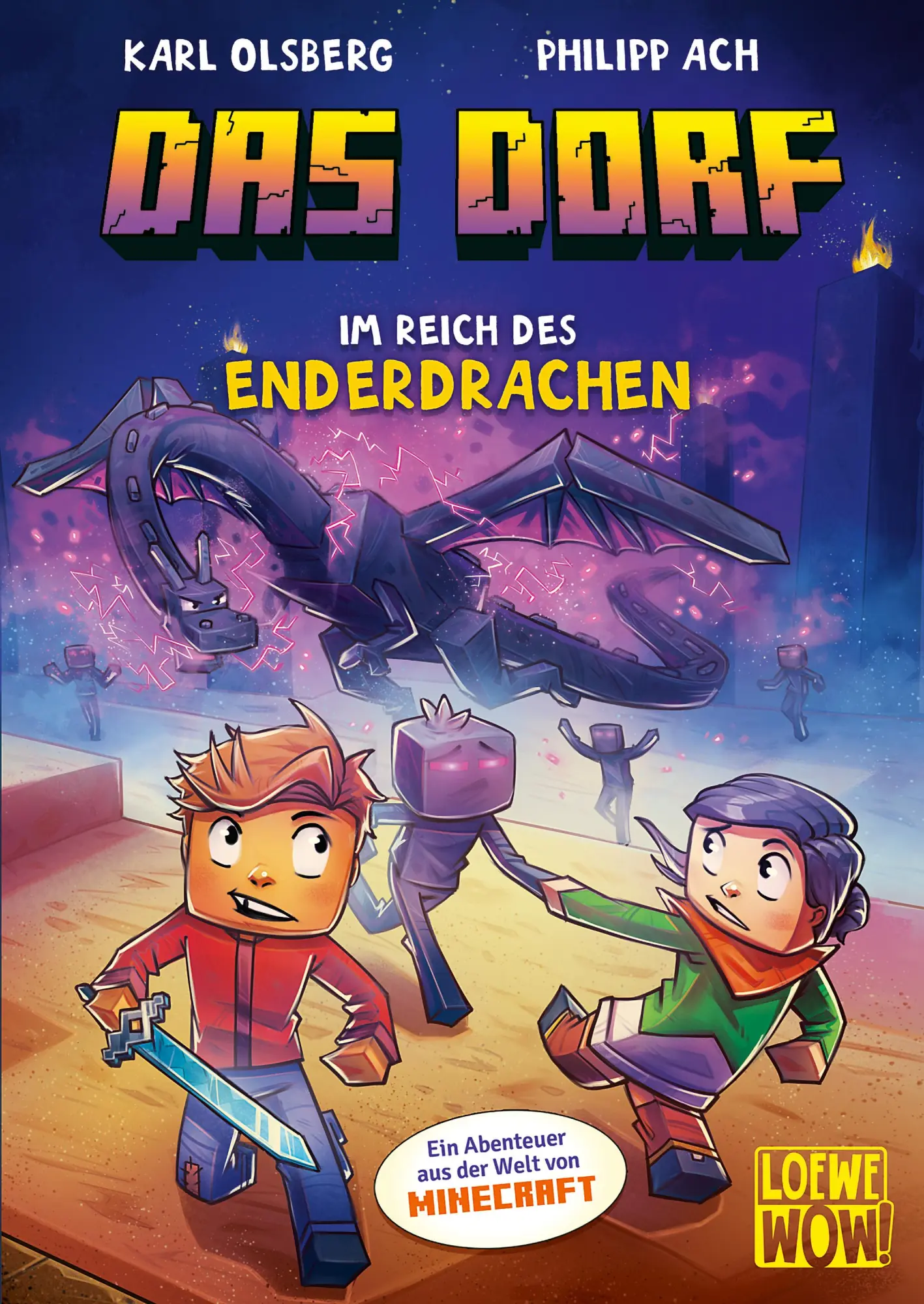 Cover: 9783743215085 | Das Dorf (Band 4) - Im Reich des Enderdrachen | Karl Olsberg | Buch