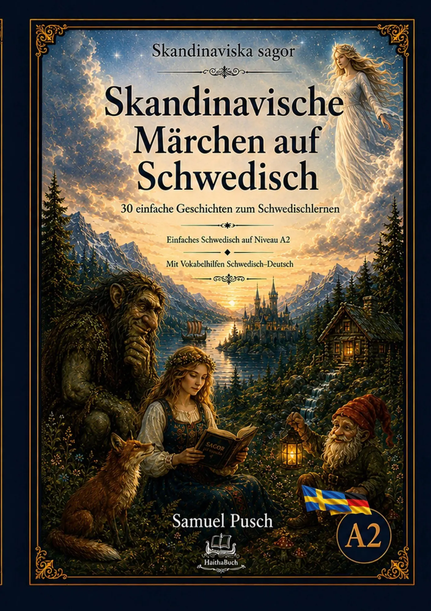 Cover: 9783912745085 | Skandinaviska sagor Skandinavische Märchen auf Schwedisch | Pusch