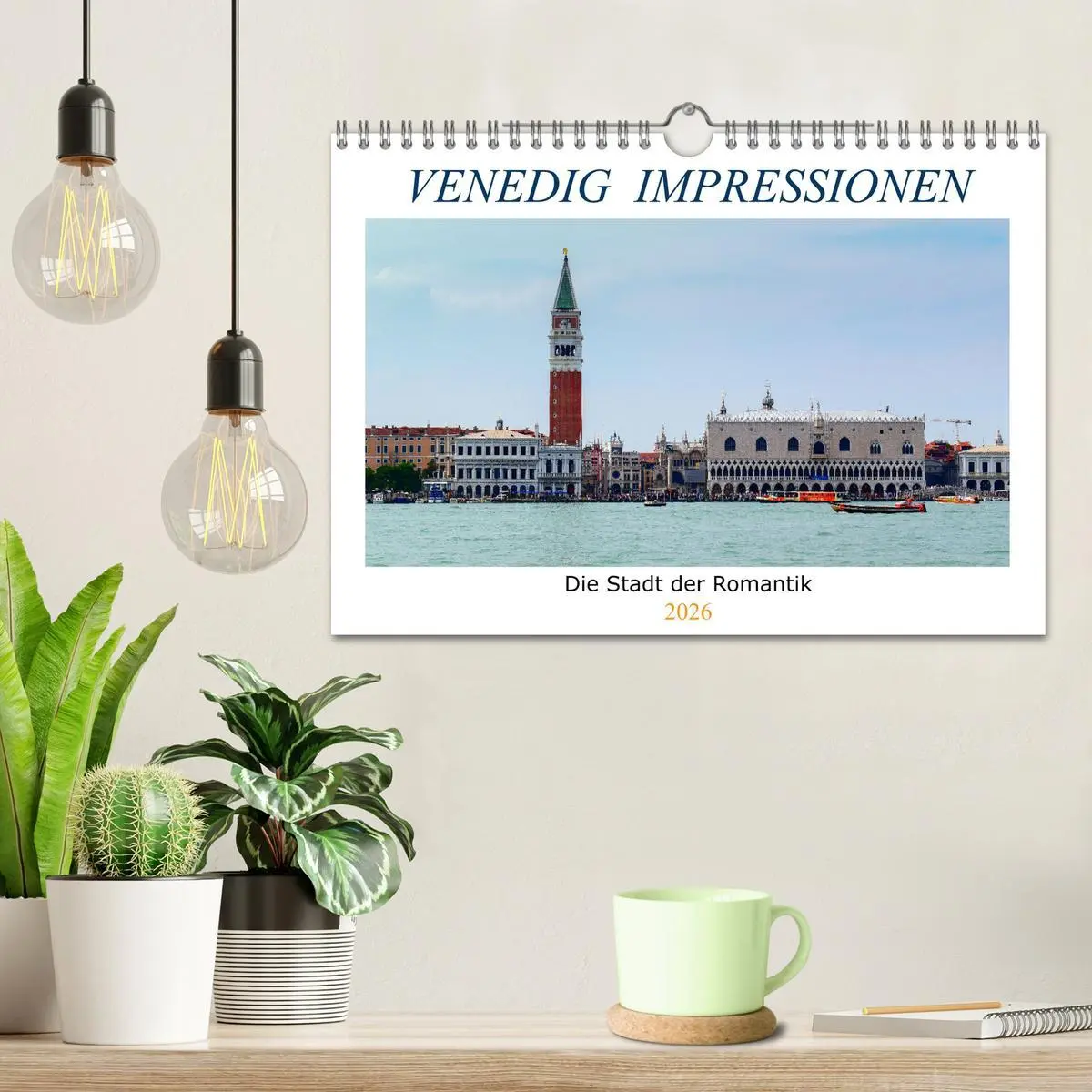Bild: 9783457645185 | Venedig Impressionen (Wandkalender 2026 DIN A4 quer), CALVENDO...