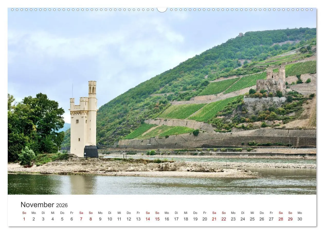 Bild: 9783457885185 | Burgen im Rheintal - Landschaft, Romantik, legend (Wandkalender...