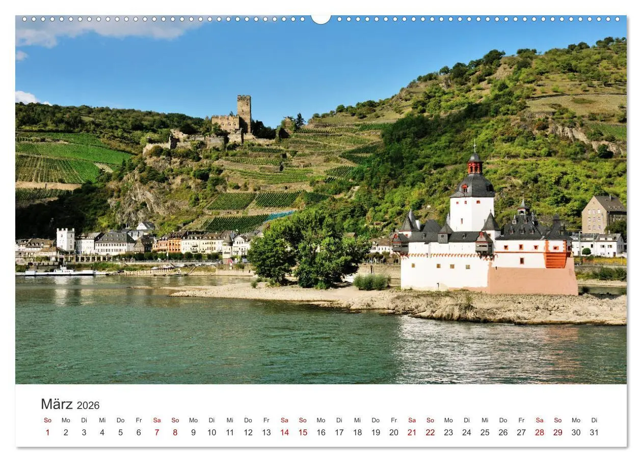 Bild: 9783457885185 | Burgen im Rheintal - Landschaft, Romantik, legend (Wandkalender...