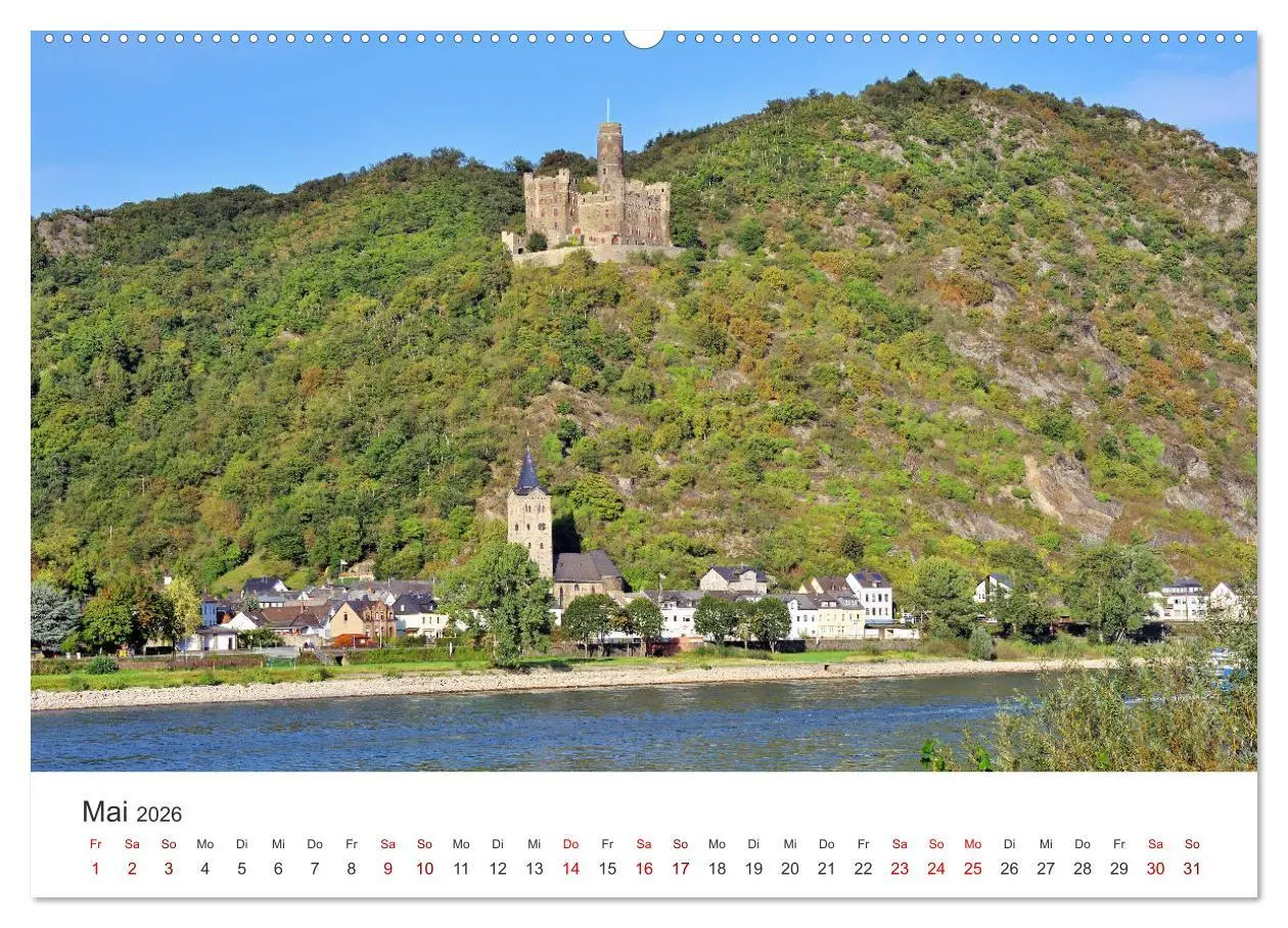 Bild: 9783457885185 | Burgen im Rheintal - Landschaft, Romantik, legend (Wandkalender...