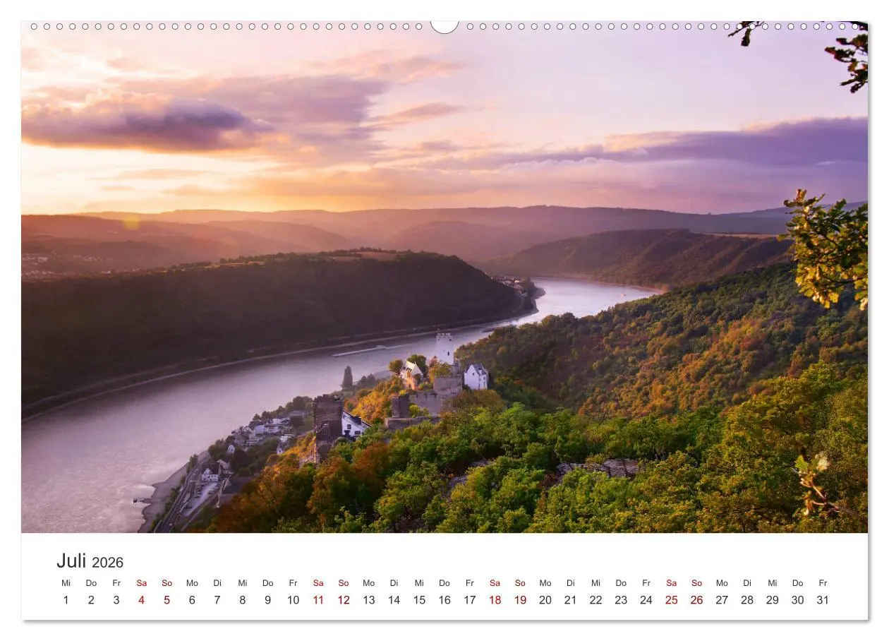 Bild: 9783457885185 | Burgen im Rheintal - Landschaft, Romantik, legend (Wandkalender...