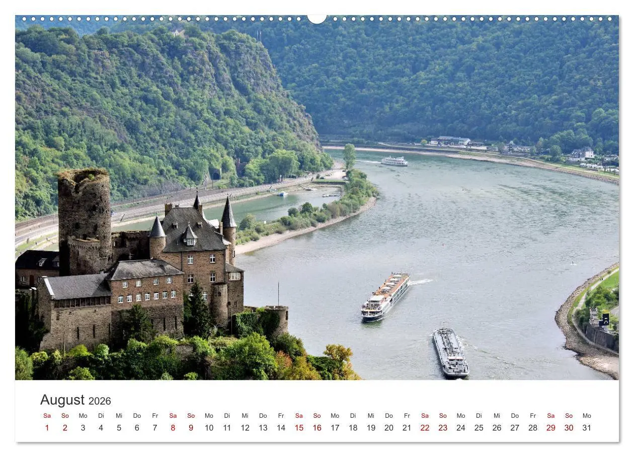 Bild: 9783457885185 | Burgen im Rheintal - Landschaft, Romantik, legend (Wandkalender...
