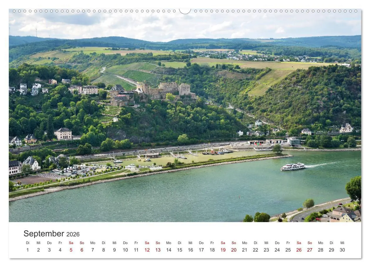 Bild: 9783457885185 | Burgen im Rheintal - Landschaft, Romantik, legend (Wandkalender...